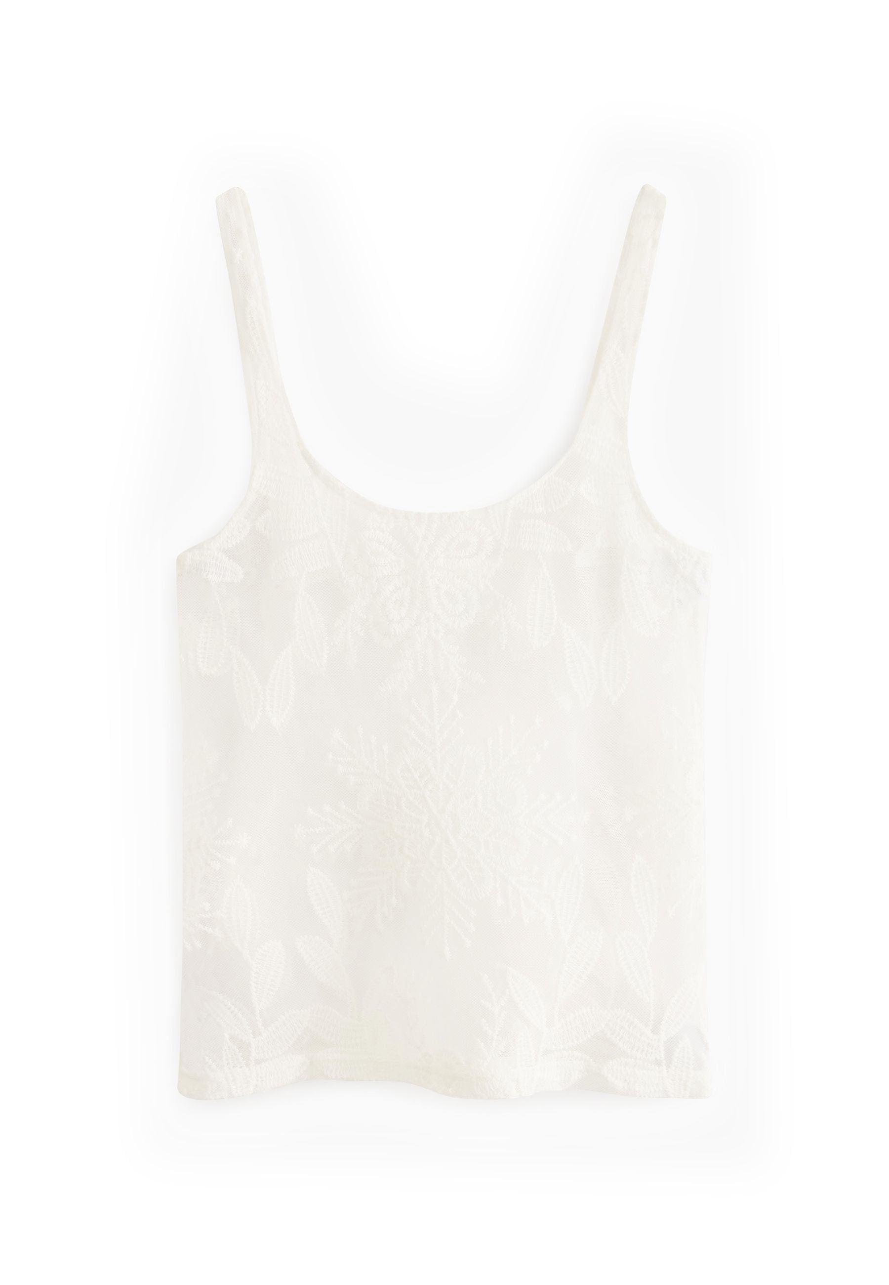 Next CROCHET LACE CAMI TOP
