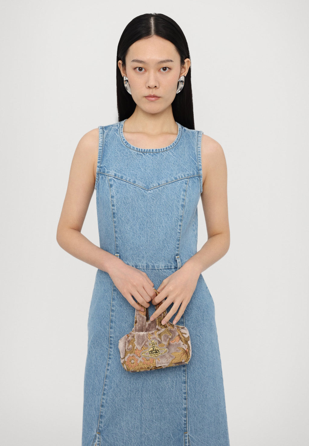 Ksenia Schnaider DRESS WITH SIDE SLITS