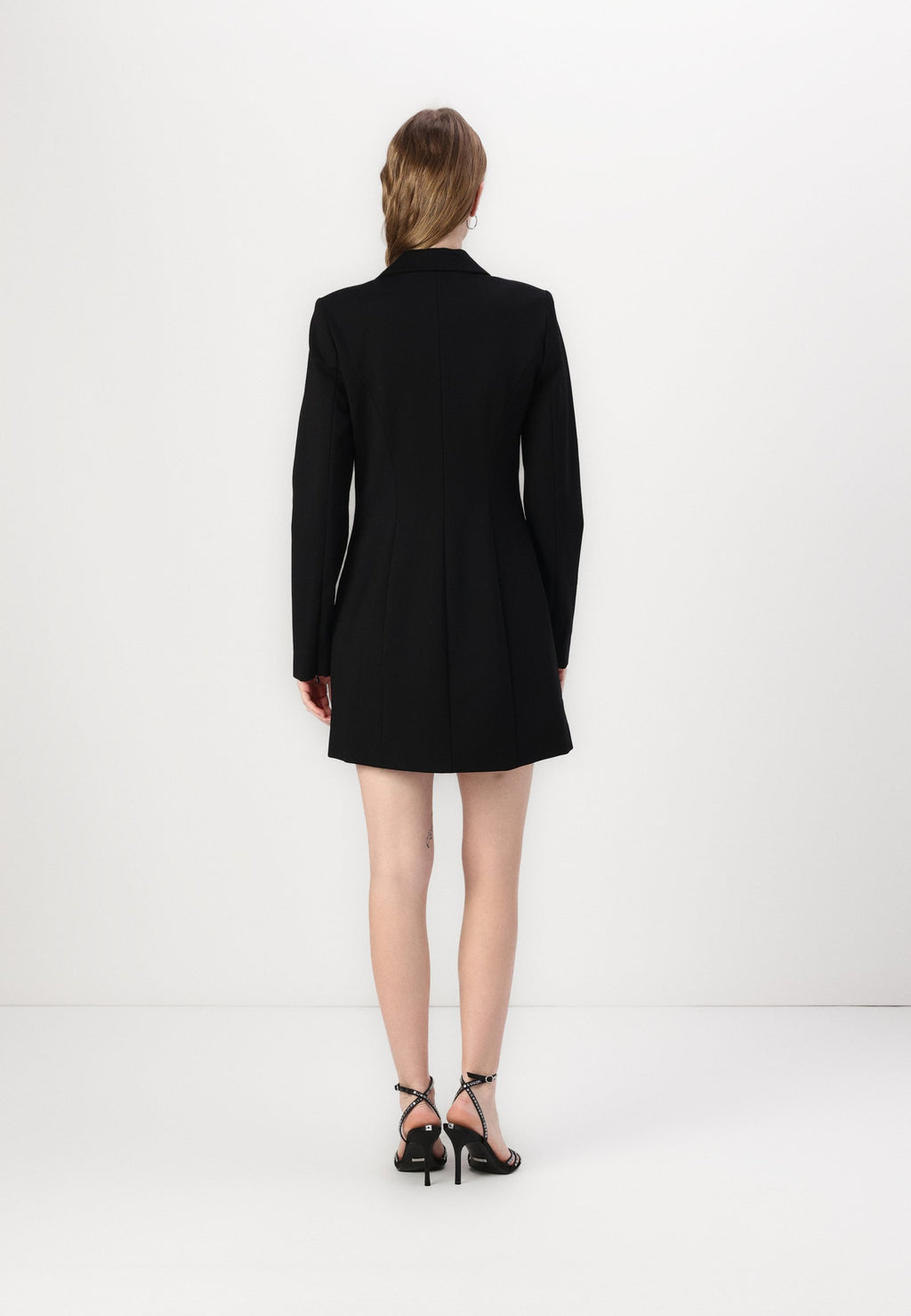 Good American PONTE EMBELLISHED EXEC DRESS