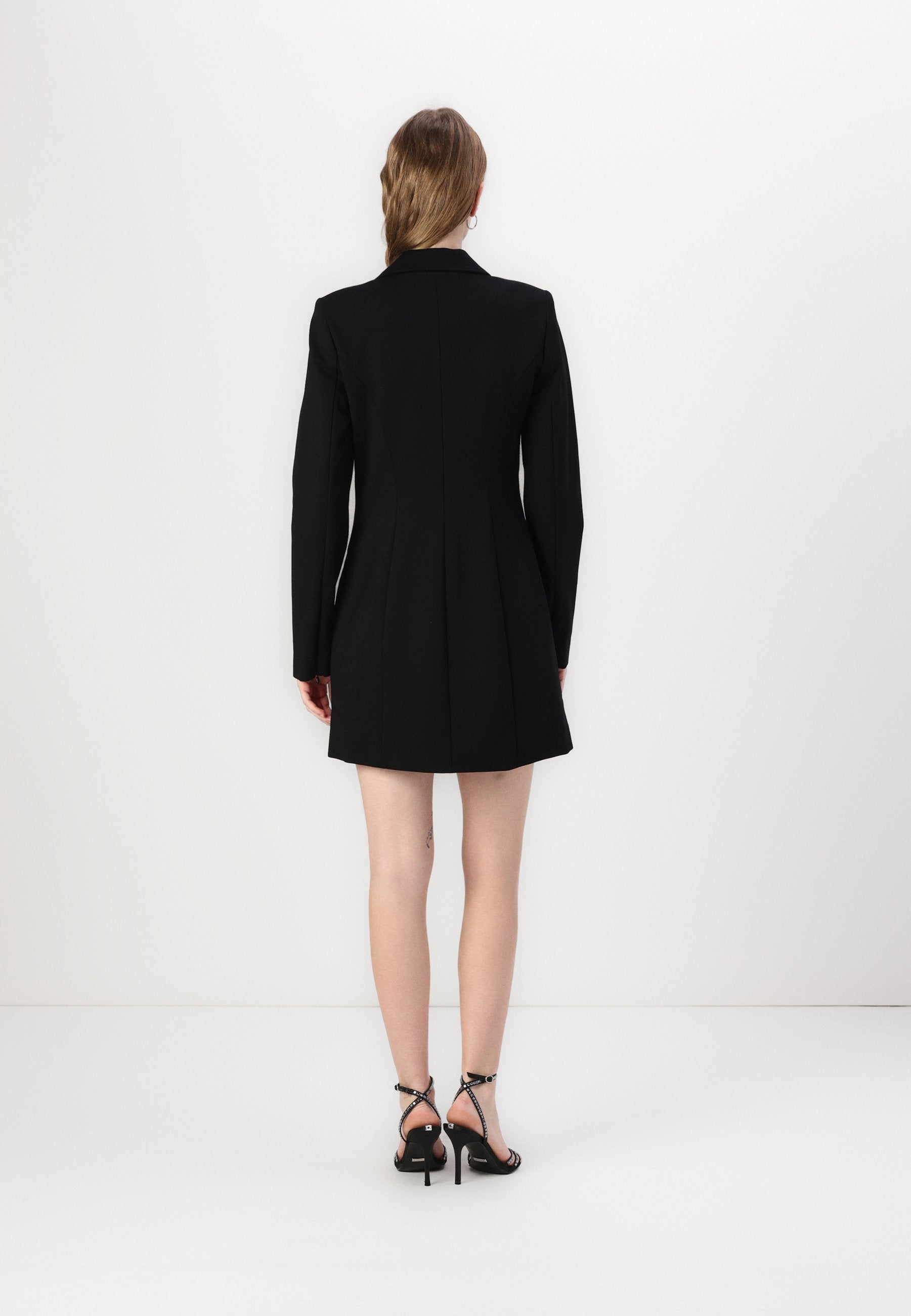 Good American PONTE EMBELLISHED EXEC DRESS