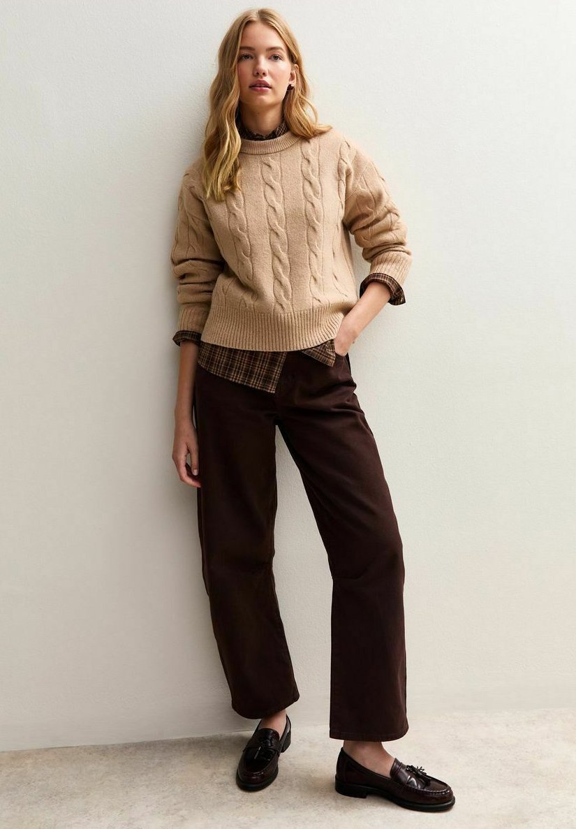New Look CABLE CREW NECK
