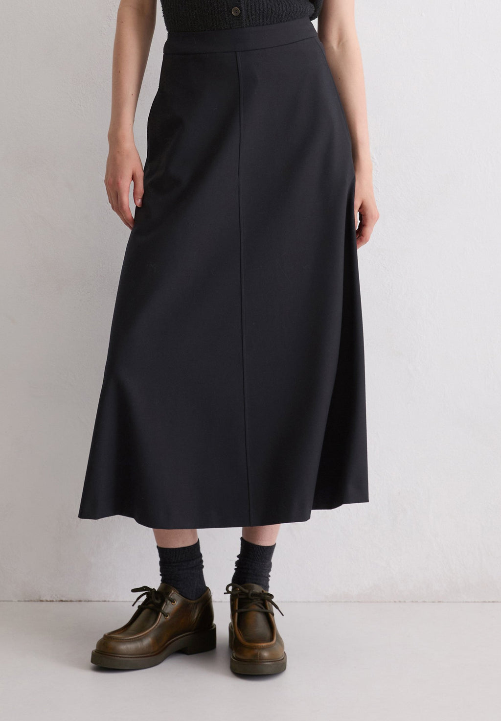 Marc O'Polo MEDIUM LENGTH, FLARED HEM, WAISTBAND
