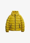 Superdry & Co HOODED SPORTS PUFFER  - Winter jacket - wax yellow