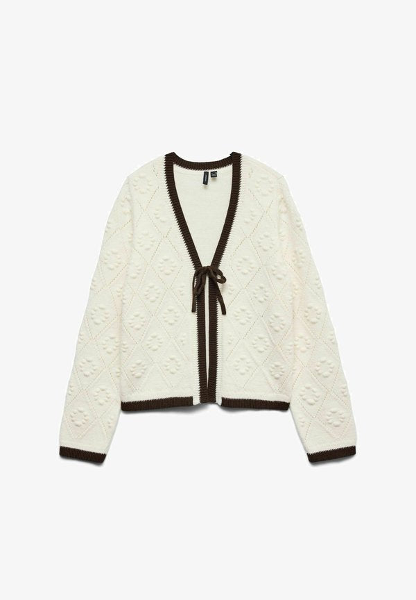Vero Moda VMBECCA Knit - Cardigan - egret