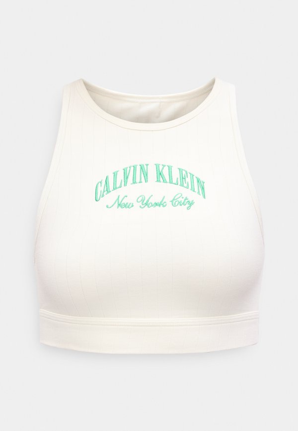 Calvin Klein Underwear UNLINED BRALETTE HERITAGE ATHLETIC - Bustier - tofu