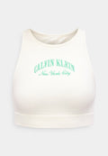 Calvin Klein Underwear UNLINED BRALETTE HERITAGE ATHLETIC - Bustier - tofu