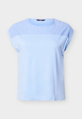 Vero Moda Curve VMCKAYA O NECK - Print T-shirt - vista blue