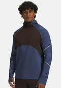 Under Armour HALO RUN COLD WEATHER - Long sleeved top - nu blue