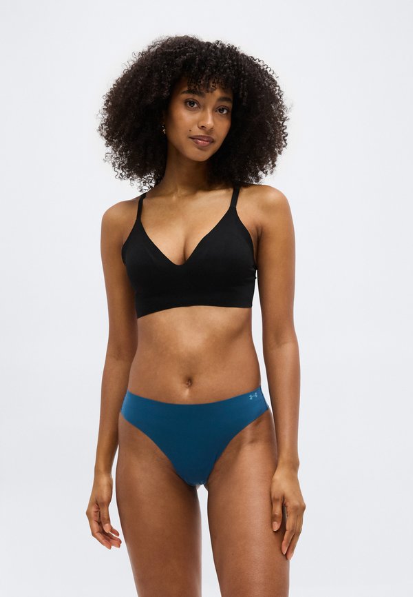Under Armour UNDERWEAR THONG PURE STRETCH NO SHOW THONG SOLID 3 PACK - Thong - blue haze/fade green/wham blue