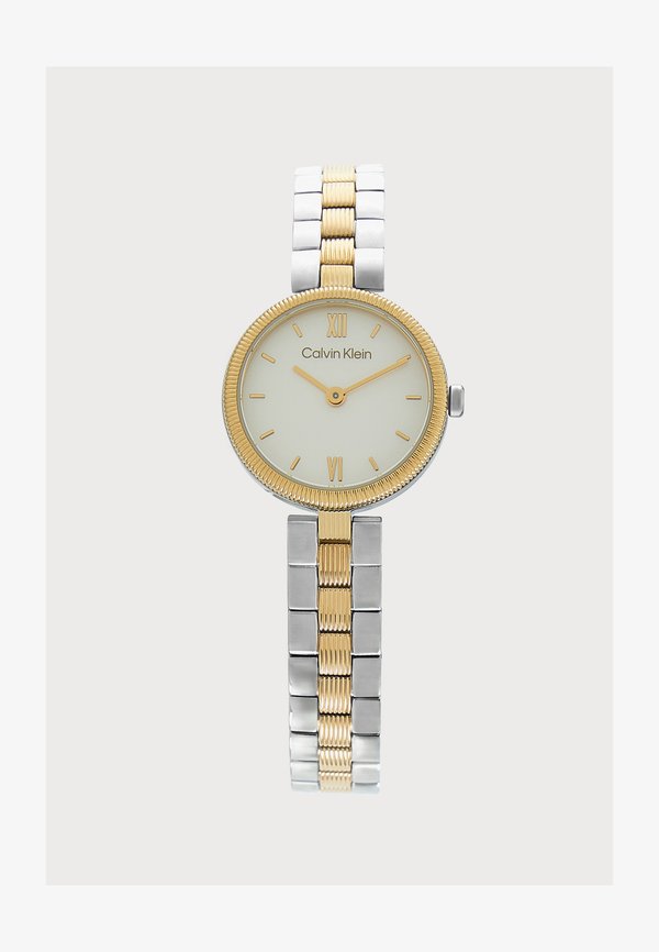 Calvin Klein GLEAM - Watch - silver-coloured/gold-coloured