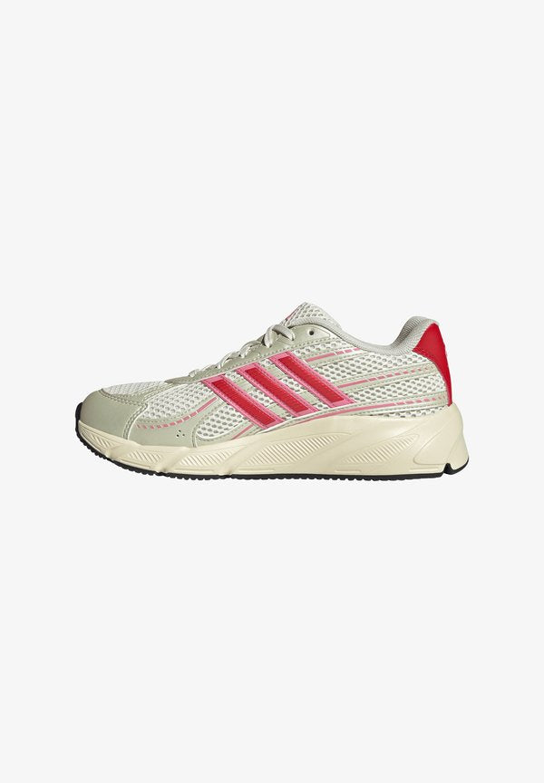 adidas Performance TECHNOCHAOS 2000 RETRO HQ7293 - Walking trainers - off white   better scarlet   bliss pink
