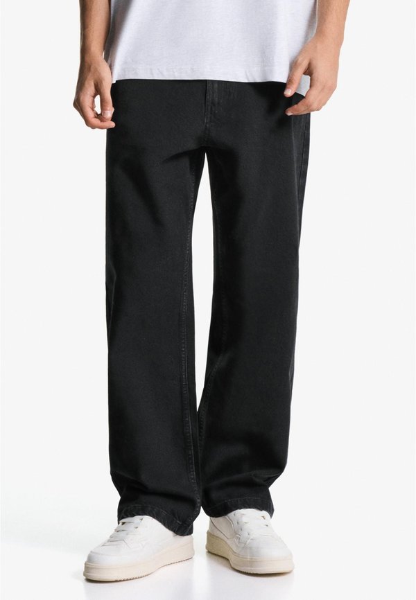 Bershka Baggy Jeans - black