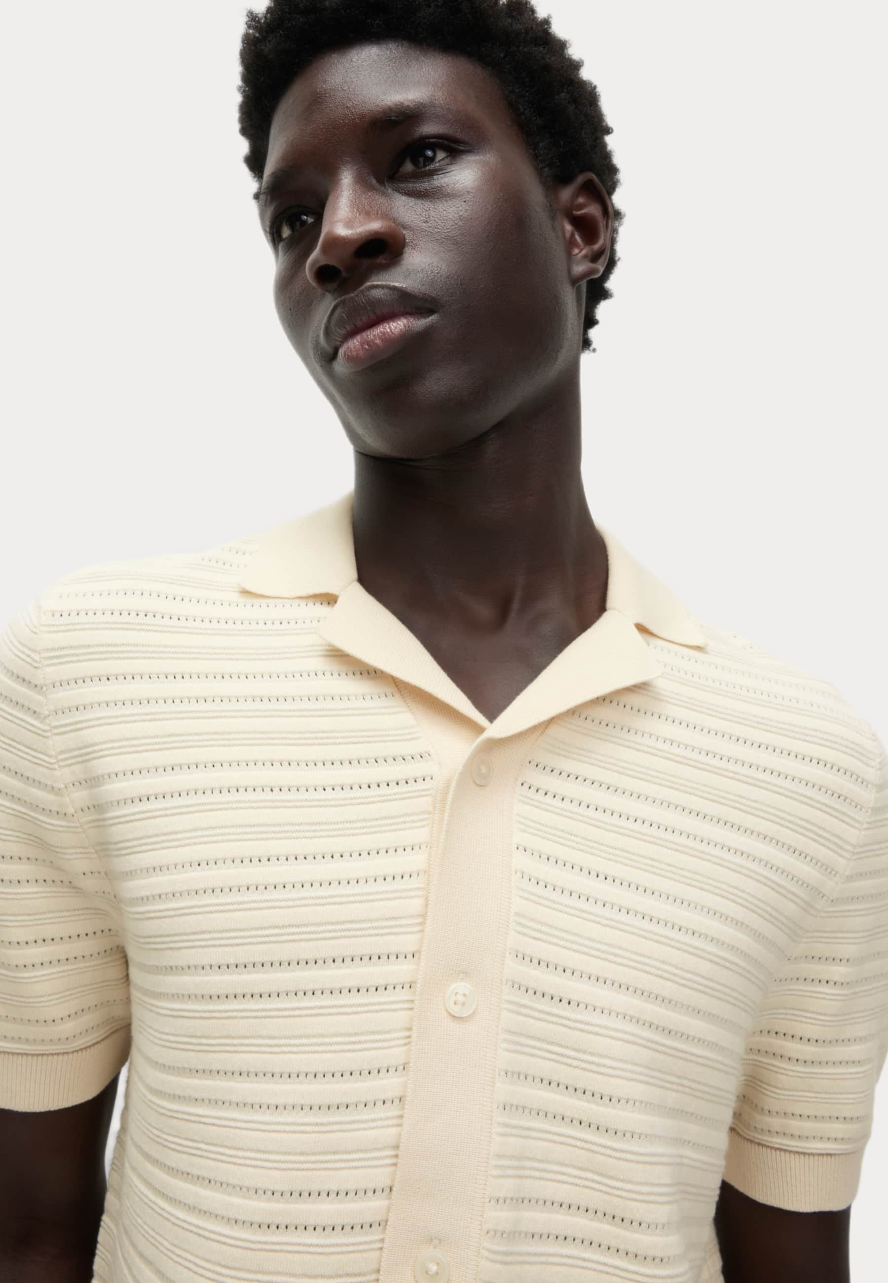 Marks & Spencer RICH TEXTURED BUTTON THROUG