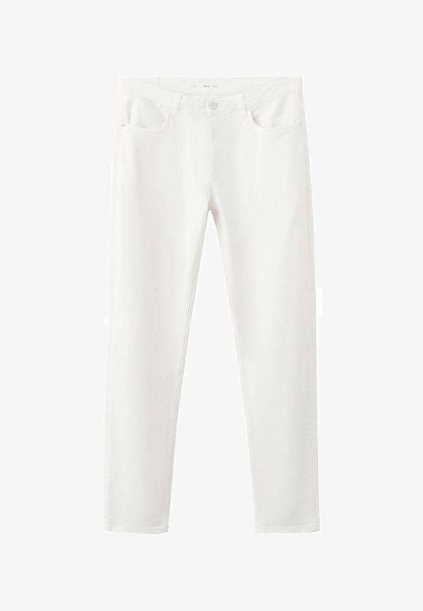 Mango Jeans Tapered Fit - off-white