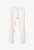Mango Jeans Tapered Fit - off-white