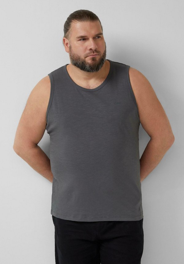 s.Oliver T-SHIRT - Top - dunkelgrau