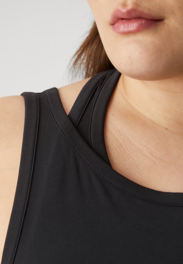 Calvin Klein Jeans Plus PLUS LAYERED TANK DRESS