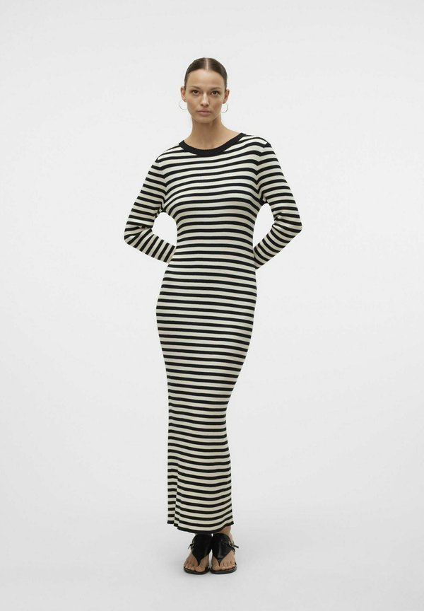Vero Moda Knitted VMOPAL Long - Jumper dress - birch