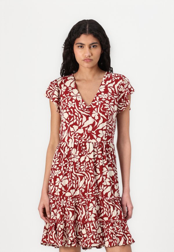 ONLY Shirt dress - merlot/narri