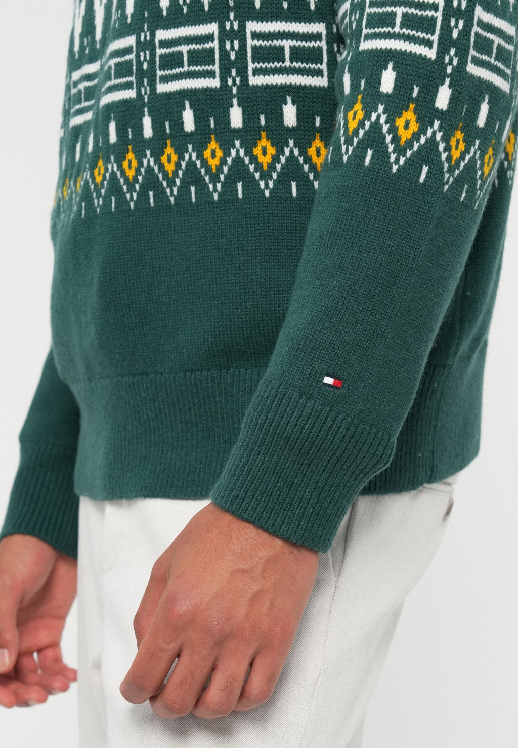 PLACED FAIRISLE BLEND CREW UNISEX Media 6
