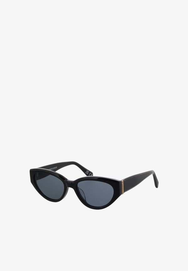Superdry & Co BRILLEGESTELLE FÜR DAMEN - Sunglasses - schwarz gold