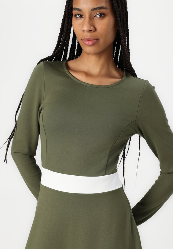 Anna Field by Zalando LONG SLEEVES CONTRAST MINI DRESS
