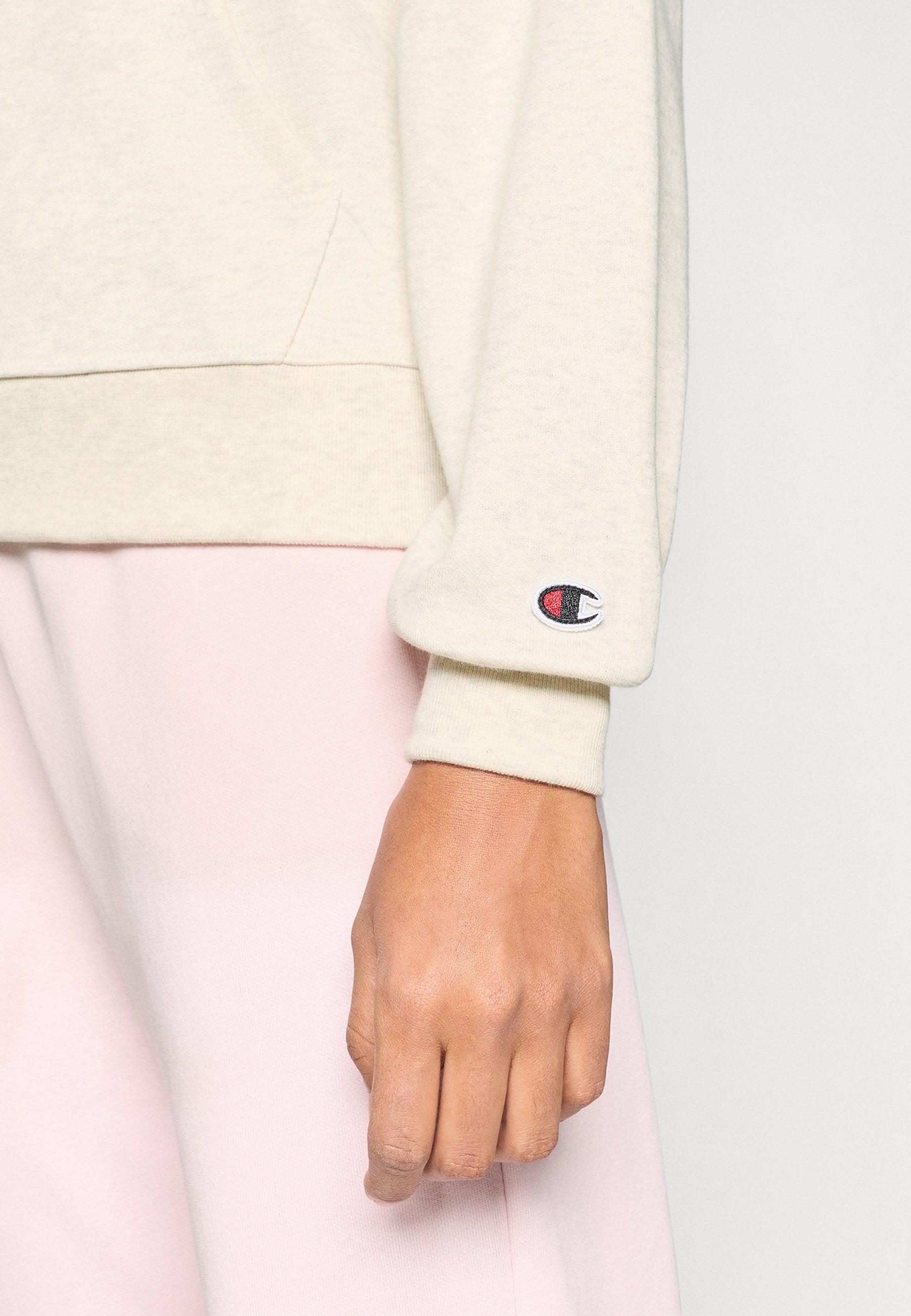 Champion ICONS TONAL HOODIE SWEATSHIRT WITH BIG LOGO