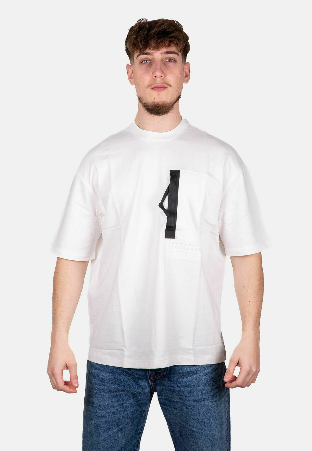 Armani Exchange T-Shirt print Media 1