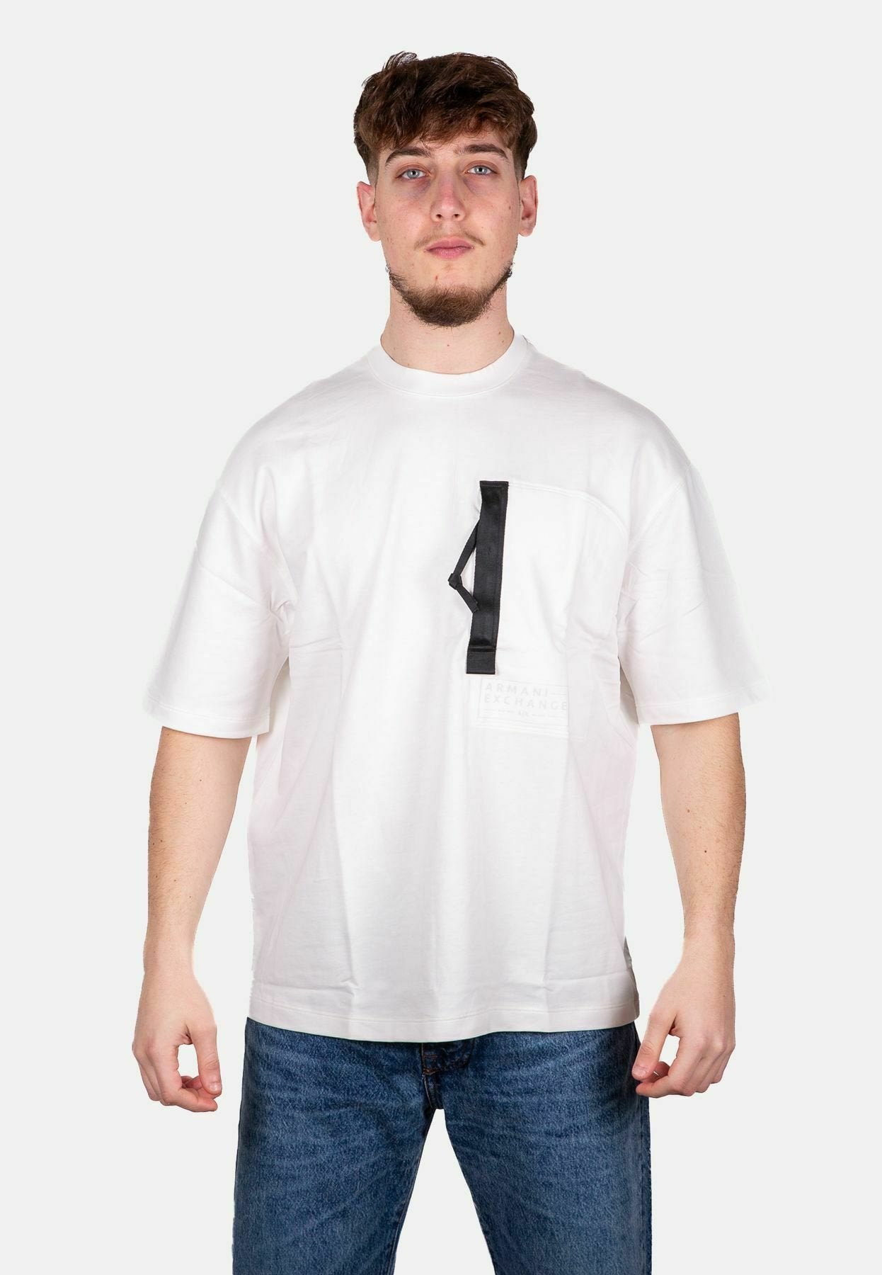 Armani Exchange T-Shirt print Media 1