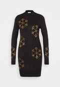 VILA VIFROST HIGH NECK CHRISTMAS DRESS