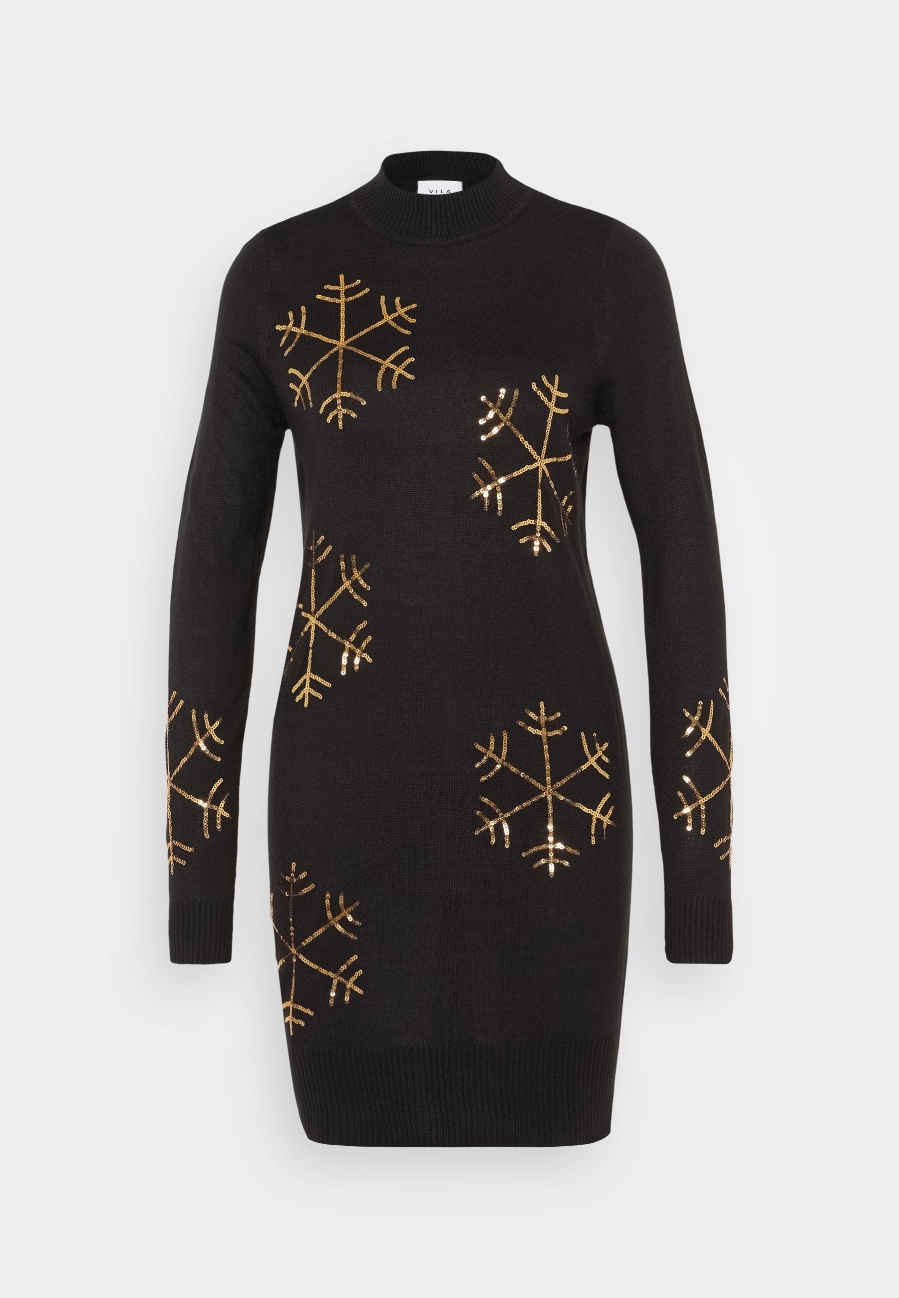 VILA VIFROST HIGH NECK CHRISTMAS DRESS