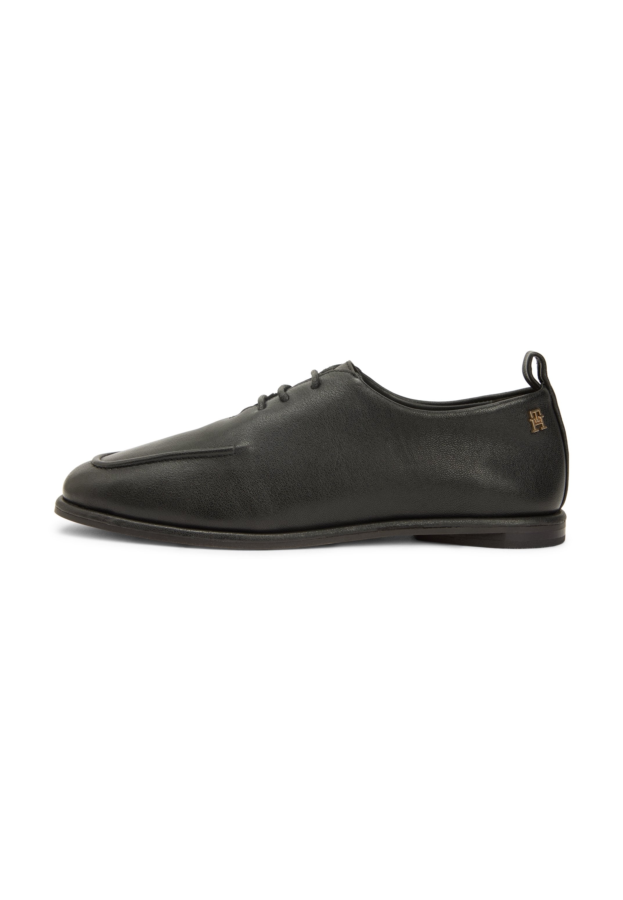 TH MONOGRAM LEATHER OXFORD SHOES Media 1