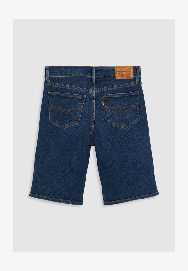 Levi's® BERMUDA - Denim shorts - double duty short dark indigo finish