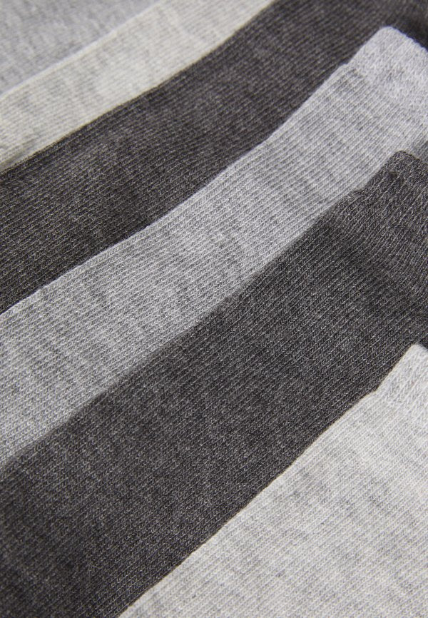 Puma SNEAKER PLAIN UNISEX 6 PACK - Sneaker socks - anthracite/light melange grey/medium melange grey