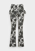 NEW girl ORDER YIN YANG JACQARD FLARES