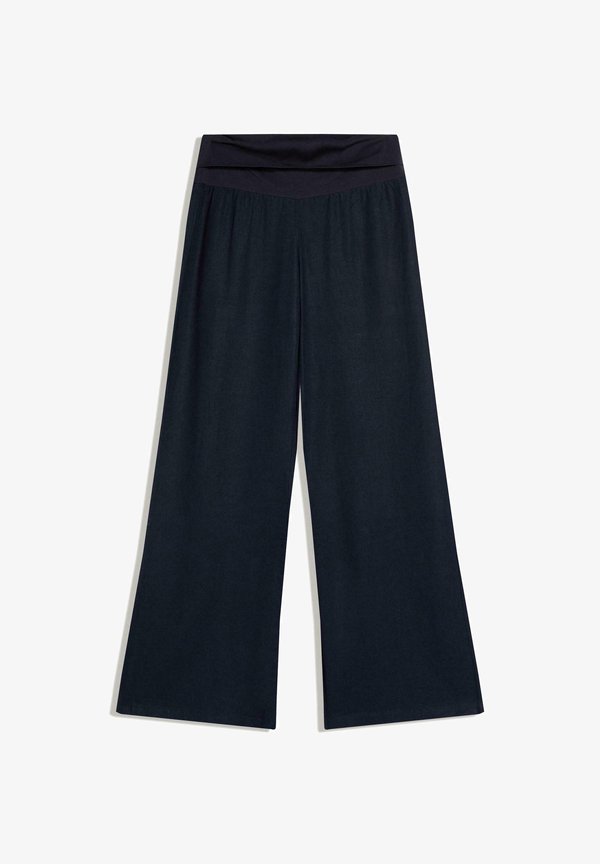 Bershka Trousers - royal blue