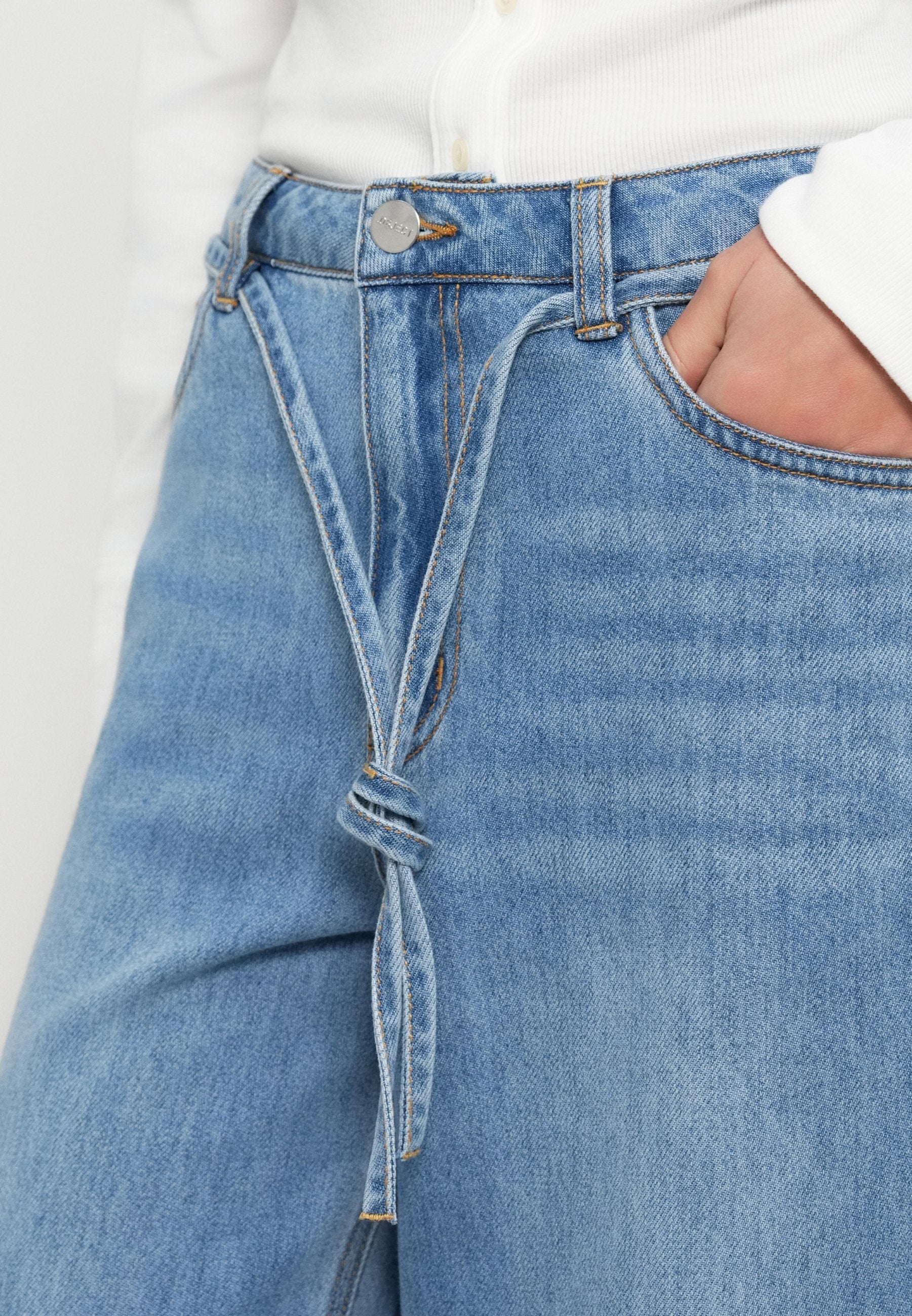 Object OBJROSIE MW WIDE JEANS NOOS
