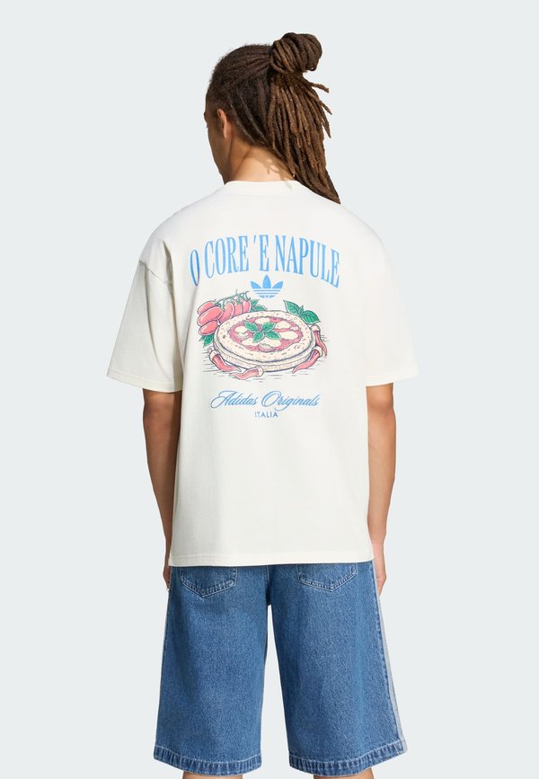 adidas Originals NAPOLI GFX TEE - Print T-shirt - off white