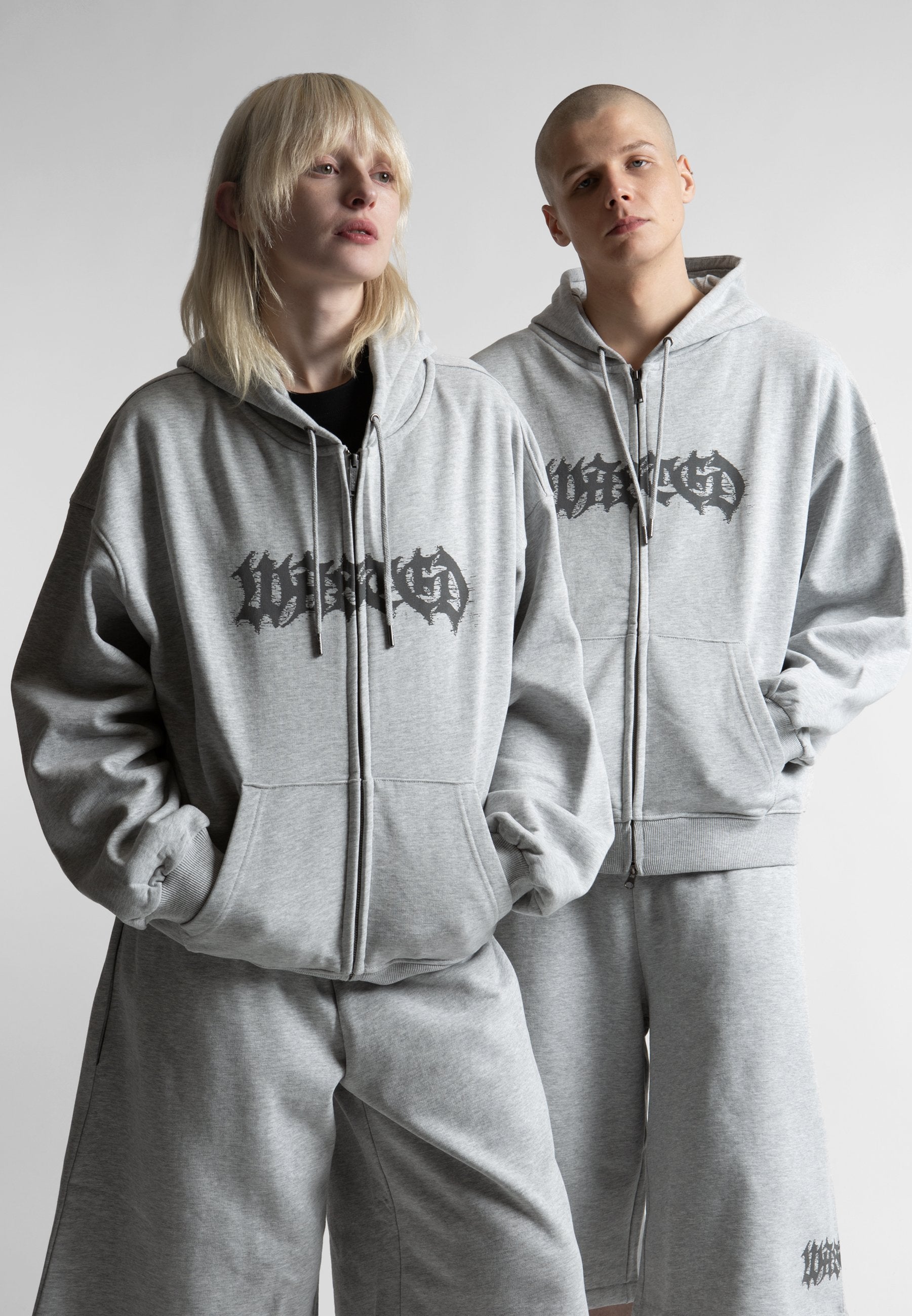 Wasted Paris BLARE ZIP HOODIE UNISEX