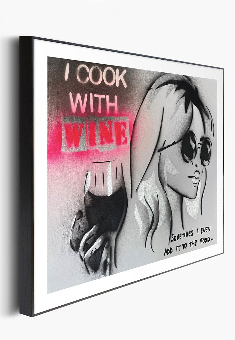 Orange Wallz I COOK WITH WINE