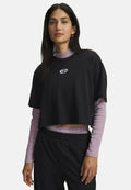 Under Armour CENTER LT - Print T-shirt - black (001)