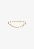 Bershka SPIRAL CHAIN BELT - Waist belt - gold-coloured