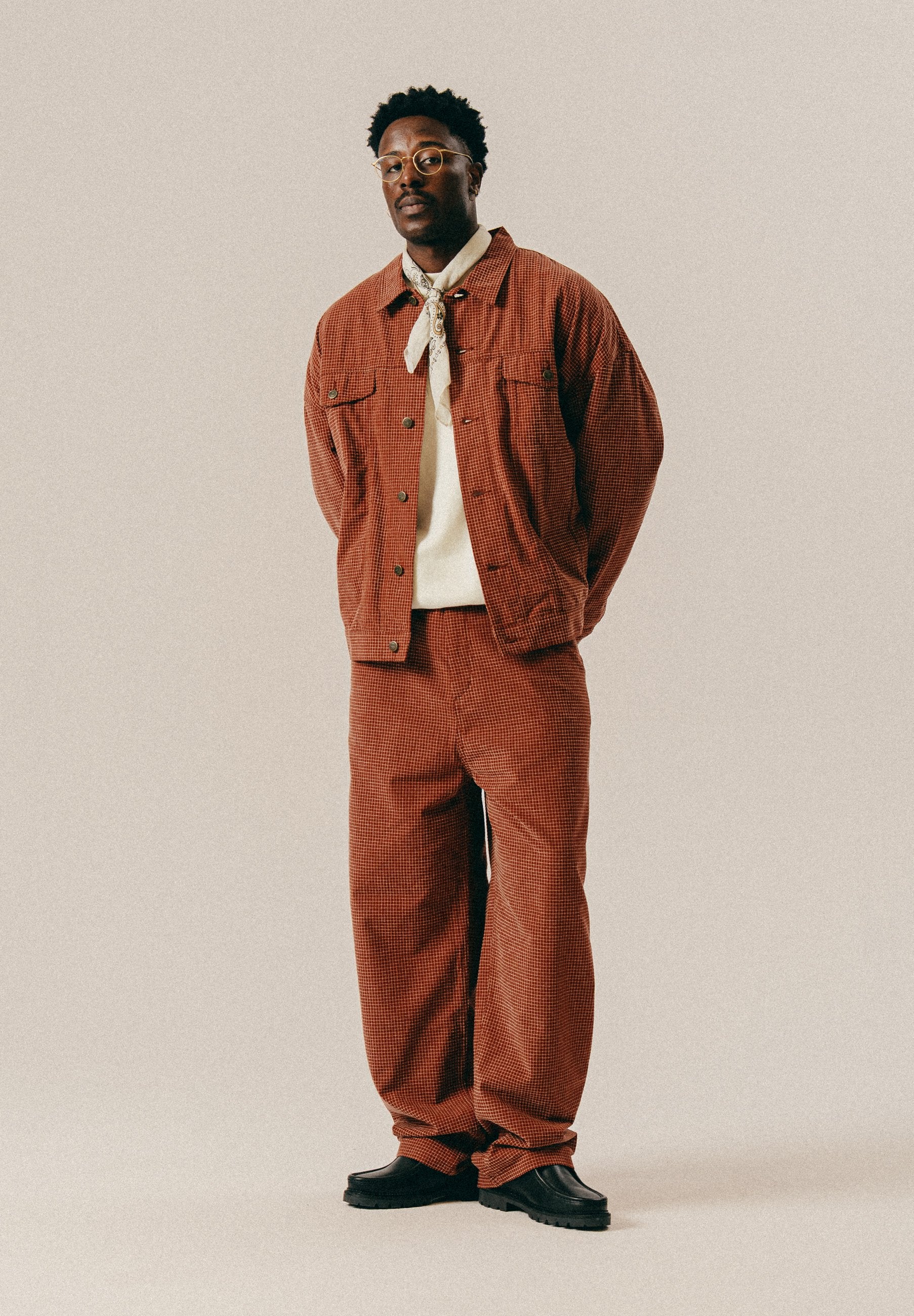 BLKVIS CHECKED CHENILLE JACKET