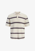 Jack & Jones Knitted Knitted - Polo shirt - sea salt