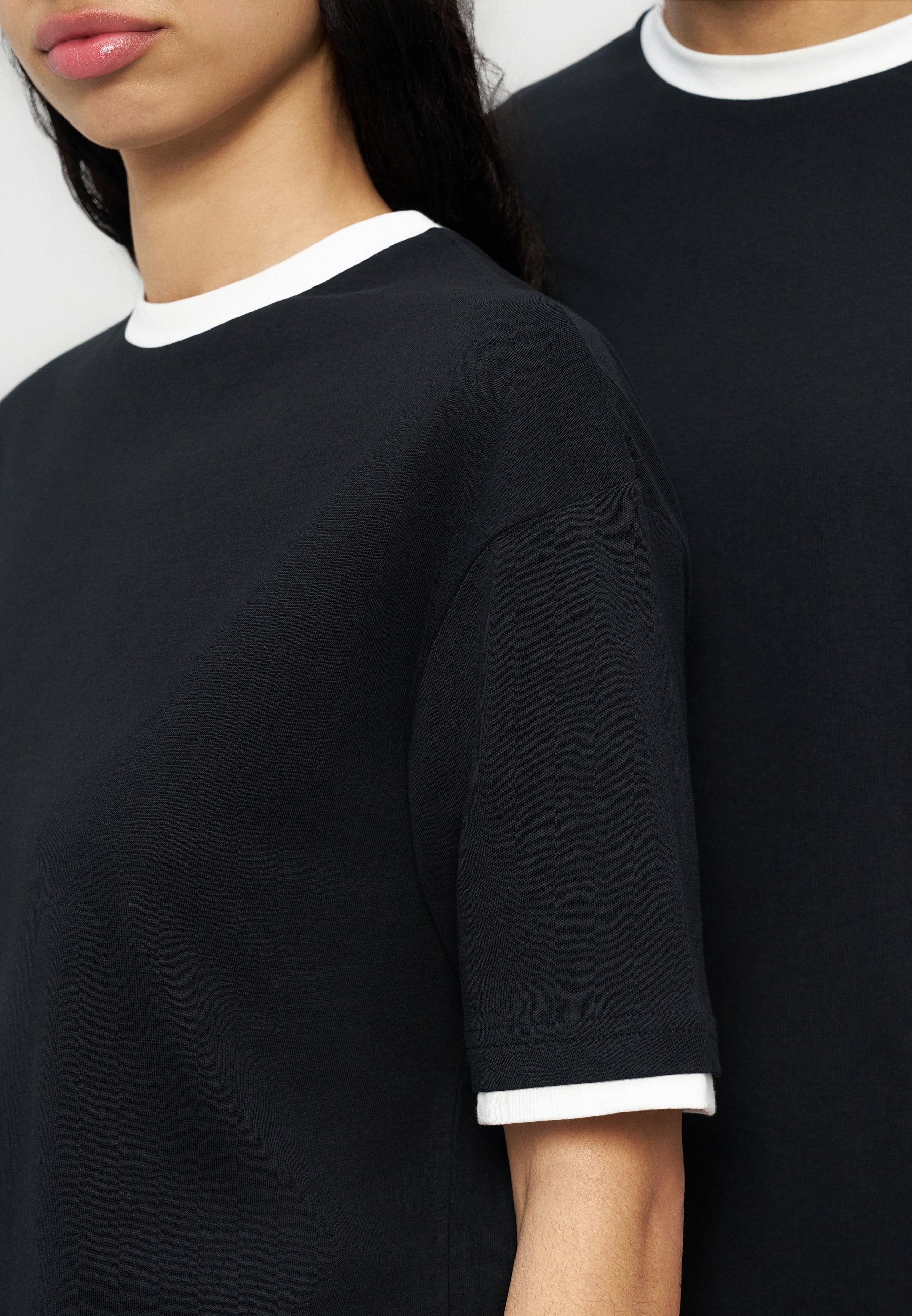 YOURTURN OVERSIZED FIT DOUBLE HEM