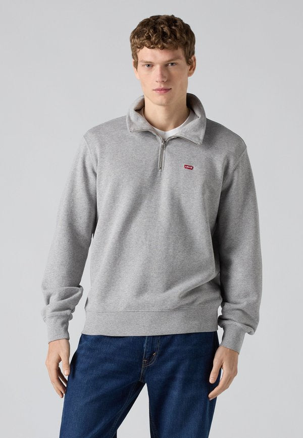 Levi's® ORIGINAL ZIP - Sweatshirt - lse_mid tone grey heather