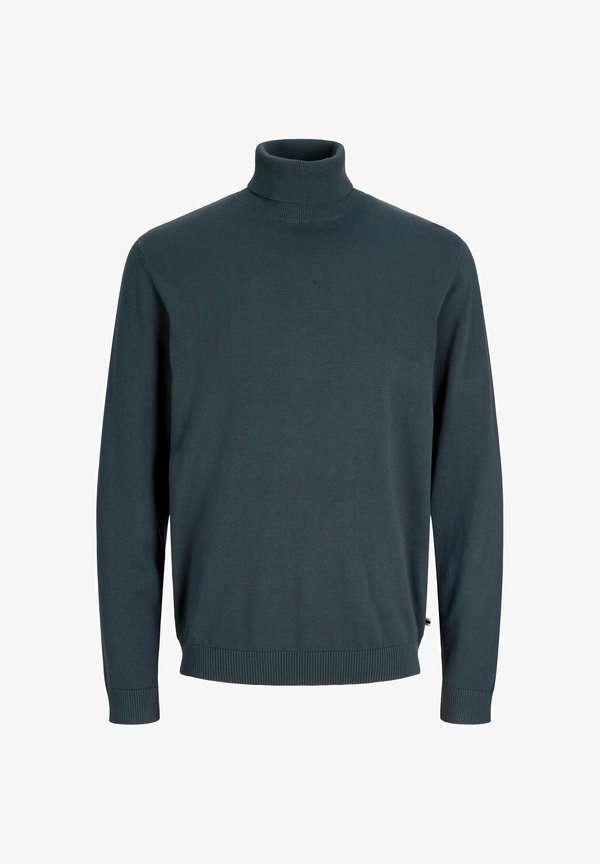 Jack & Jones JJEBASIC KNIT ROLL NECK NOOS - Jumper - turbulence