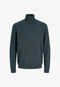 Jack & Jones JJEBASIC KNIT ROLL NECK NOOS - Jumper - turbulence