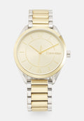 Calvin Klein CHAMPAGNE SUNRAY DIAL - Watch - silver-coloured/gold-coloured