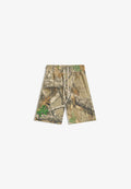 Bershka WASHED BERMUDA SHORTS - Tracksuit bottoms - sand